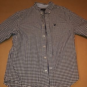 Striped Button-Up Dress Shirt